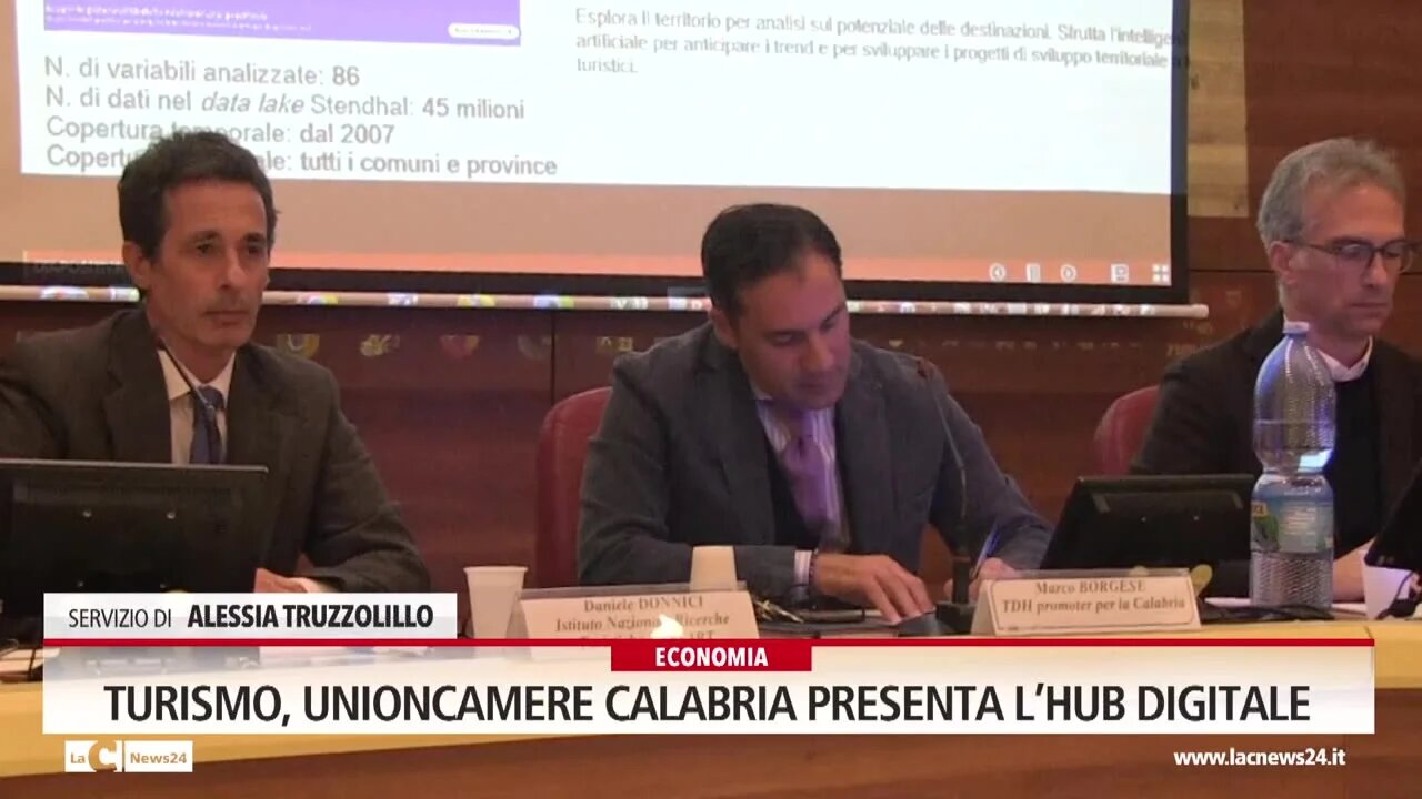 Turismo, Unioncamere Calabria presenta l’Hub digitale