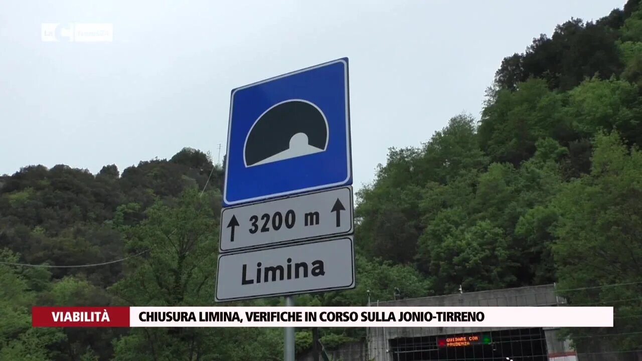 Chiusura Limina, verifiche in corso sulla Jonio-Tirreno