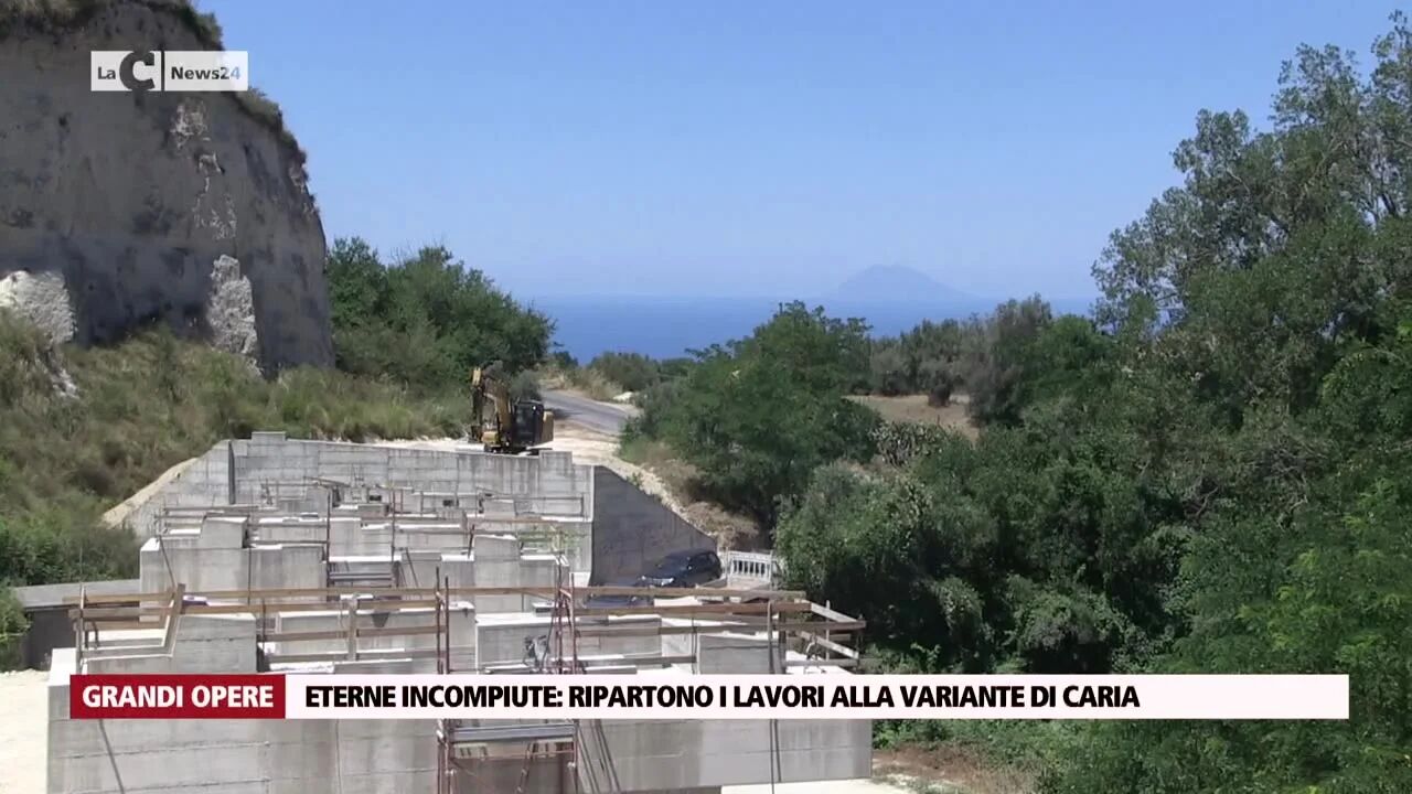 Eterne incompiute: ripartono i lavori alla variante di Caria
