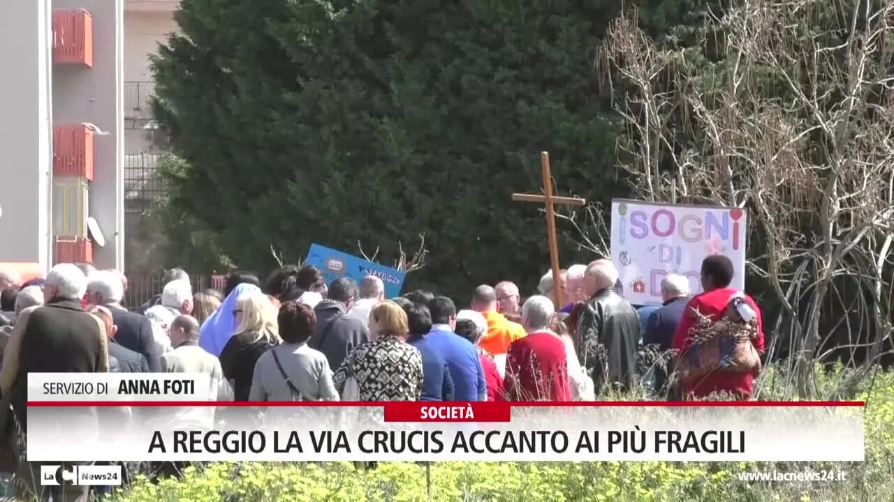 A Reggio la Via Crucis accanto ai più fragili