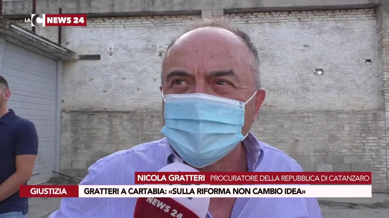 Gratteri a Cartabia: «Sulla riforma non cambio idea»