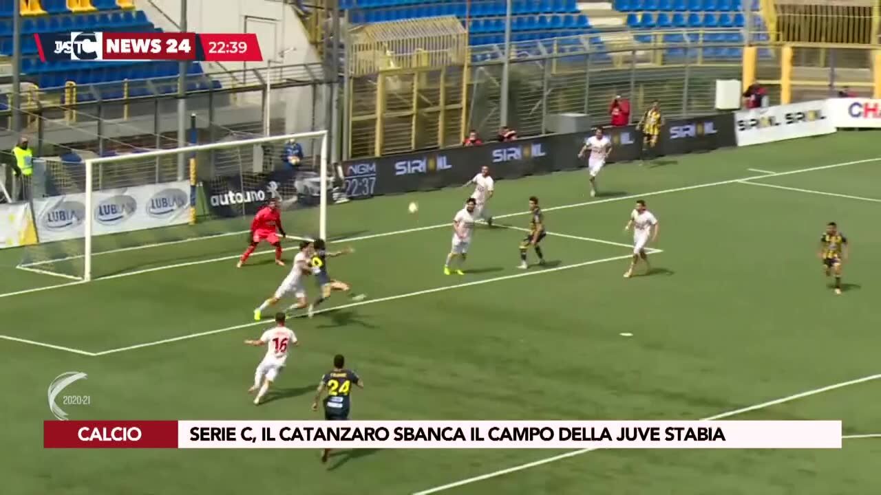 Serie C, il Catanzaro sbanca il campo della Juve Stabia