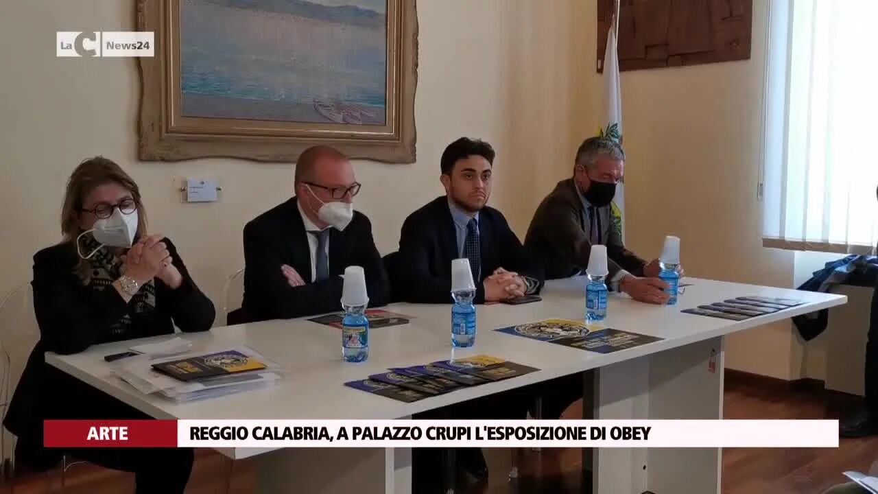 Reggio Calabria, a palazzo Crupi l'esposizione di Obey