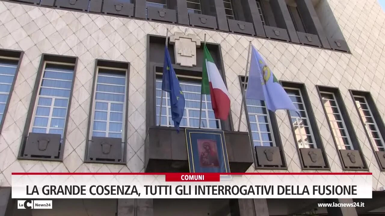 La grande Cosenza, tutti gli interrogativi della fusione