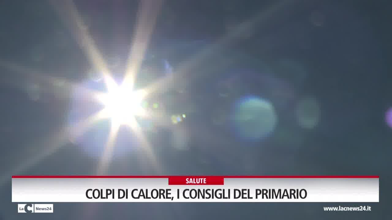 Colpi di calore, i consigli del primario