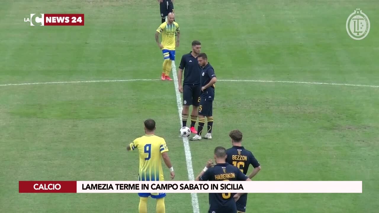 Lamezia Terme in campo sabato in Sicilia