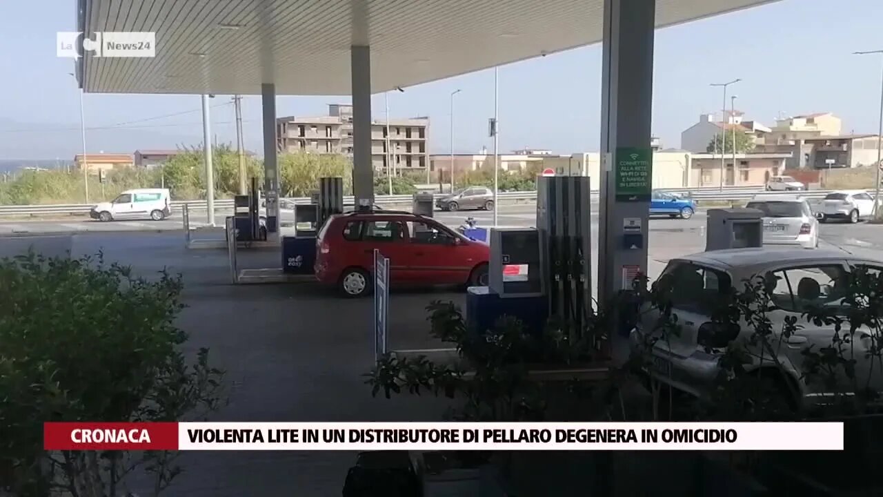 Violenta lite in un distributore di Pellaro degenera in omicidio