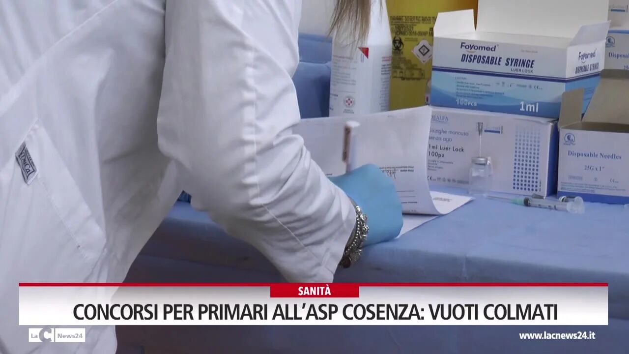 Concorsi per primari all’Asp Cosenza: vuoti colmati