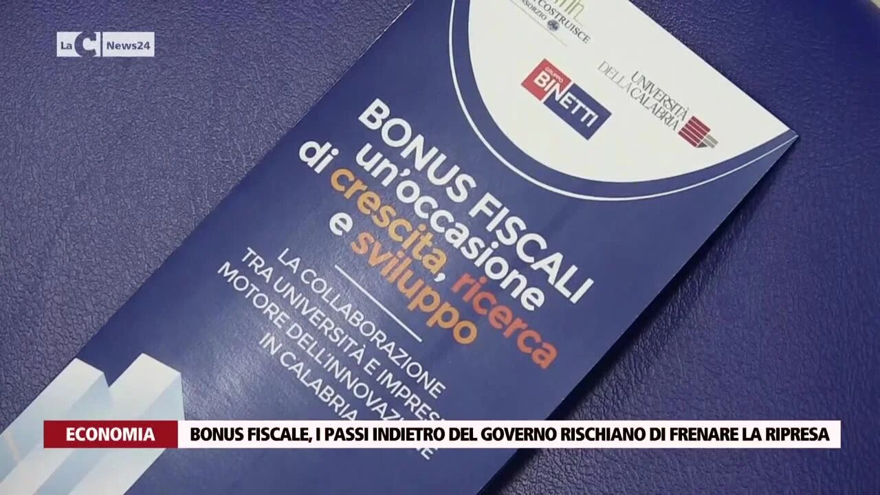 Bonus fiscale, i passi indietro del governo rischiano di frenare la ripresa