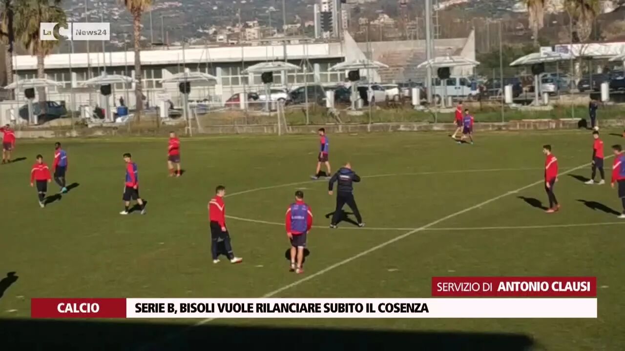 Serie B, Bisoli vuole rilanciare subito il Cosenza