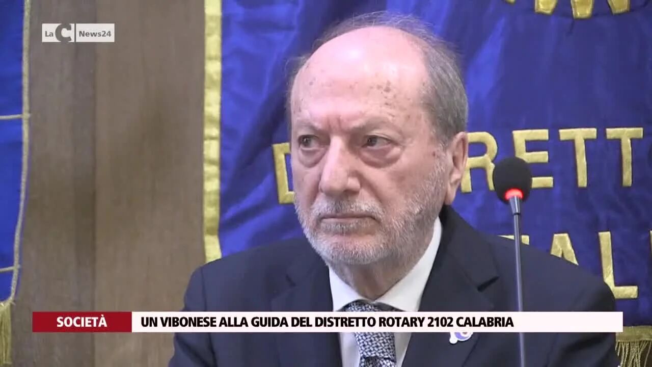 Un vibonese alla guida del distretto Rotary 2102 Calabria