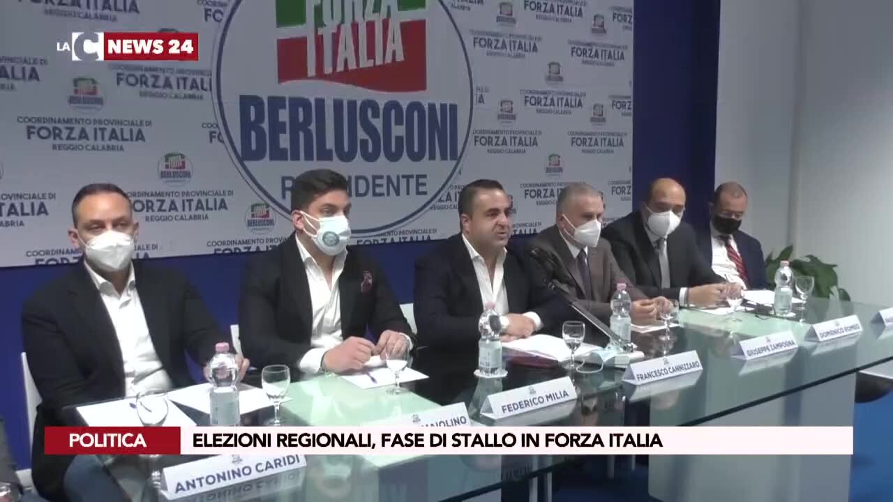 Elezioni regionali, fase di stallo in Forza Italia