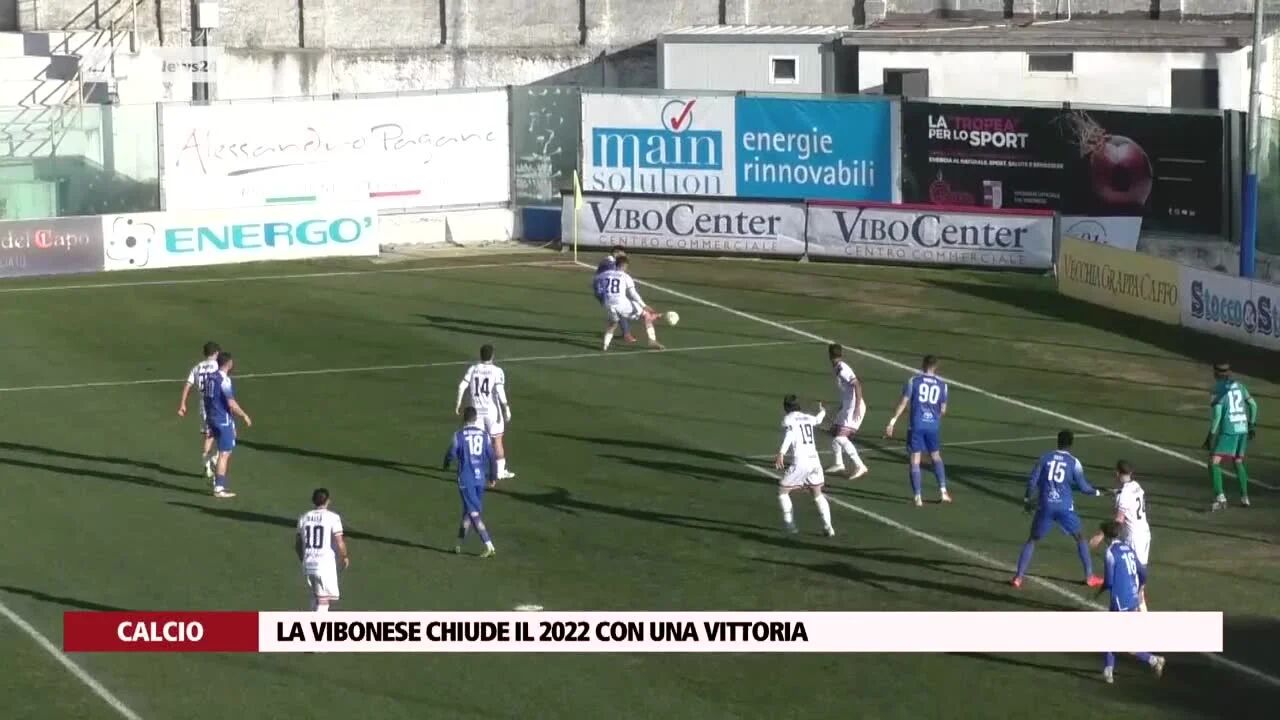 La Vibonese chiude il 2022 con una vittoria