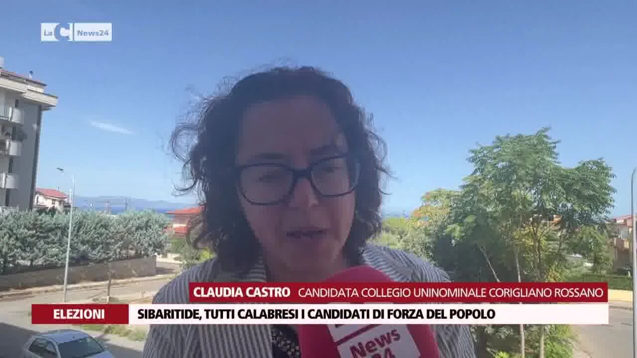 Sibaritide, tutti calabresi i candidati di Forza del popolo