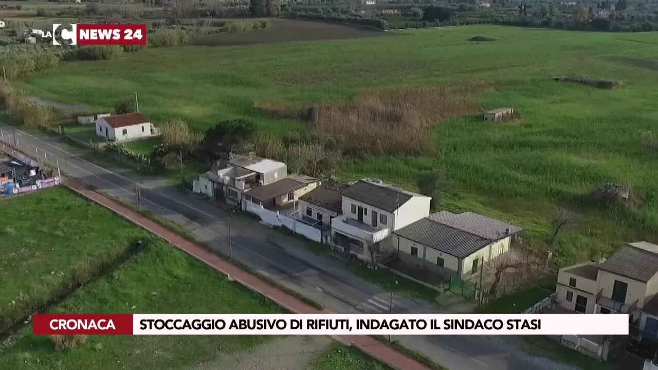 Stoccaggio abusivo di rifiuti, indagato il sindaco Stasi