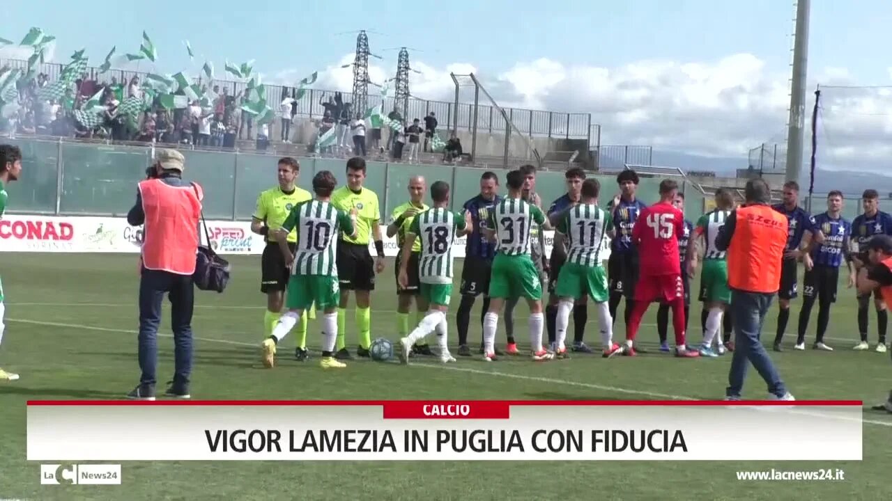 Vigor Lamezia in Puglia con fiducia