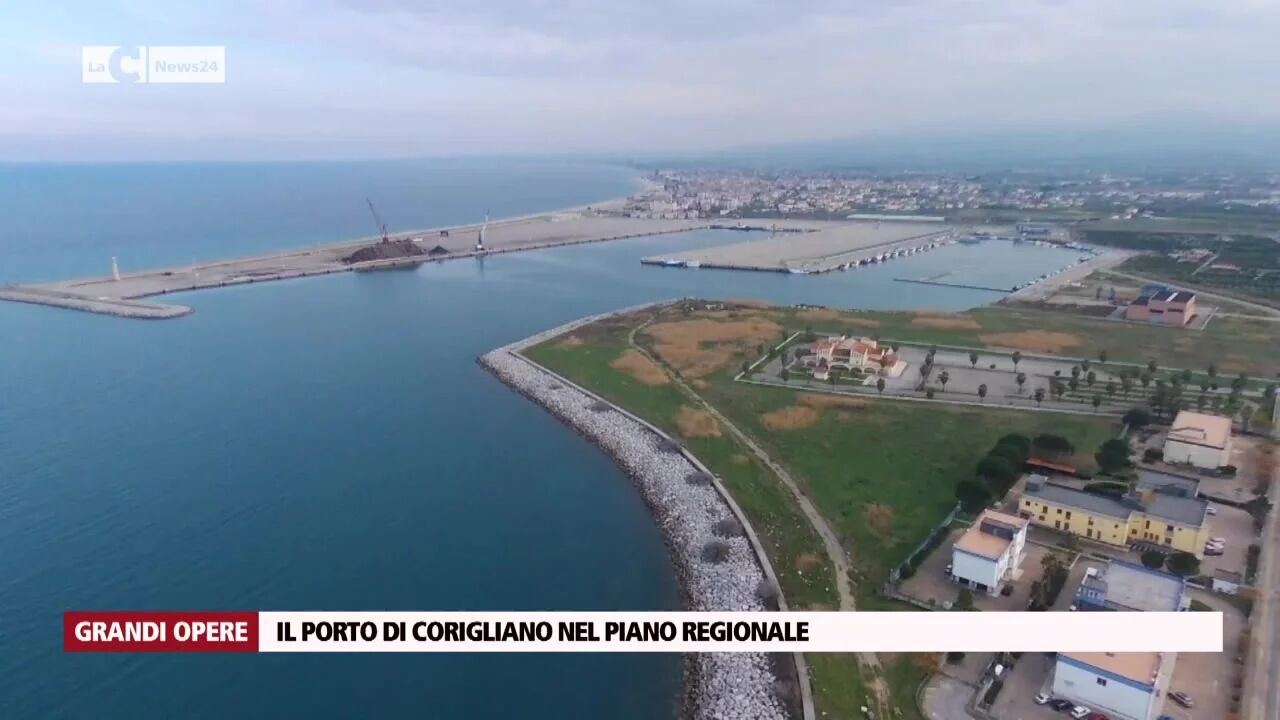 Il porto di Corigliano nel piano regionale