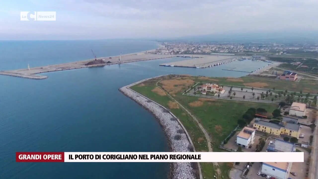 Il porto di Corigliano nel piano regionale