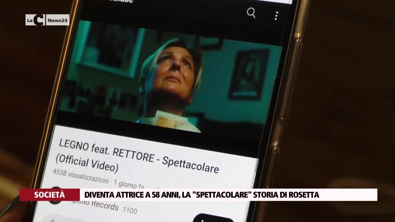 Diventa attrice a 58 anni, la 'spettacolare' storia di Rosetta