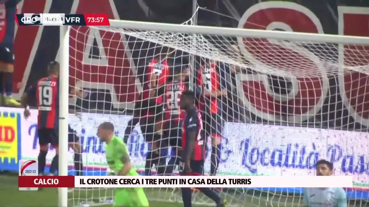 Il Crotone cerca i tre punti in casa della Turris