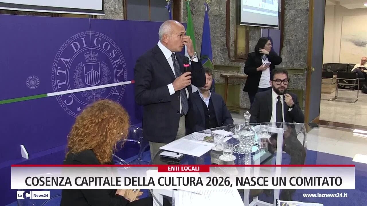 Cosenza Capitale della Cultura 2026, nasce un comitato