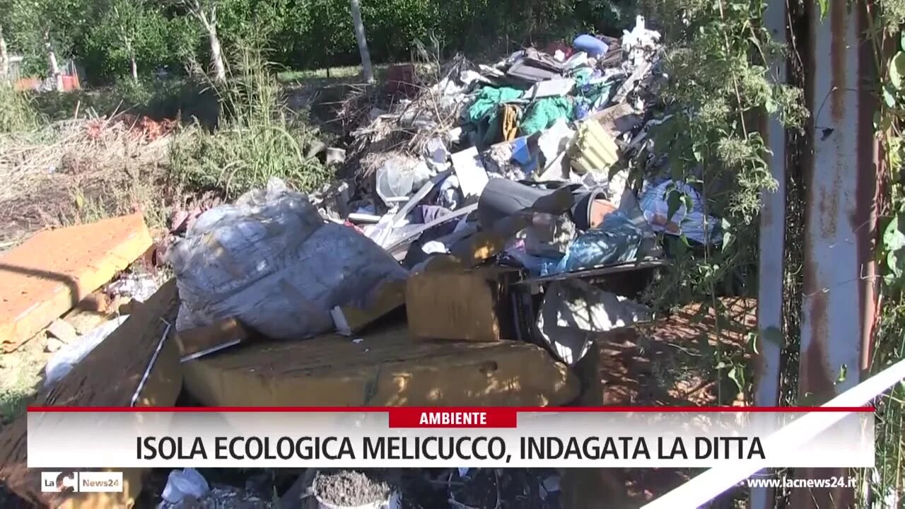 Isola ecologica Melicucco, indagata la ditta