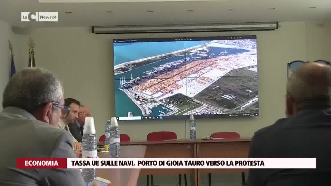 Tassa ue sulle navi,  porto di Gioia Tauro verso la protesta