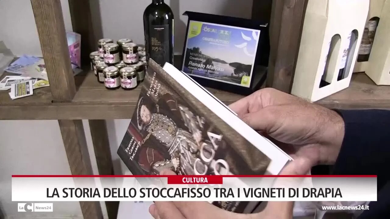 La storia dello stoccafisso tra i vigneti di Drapia