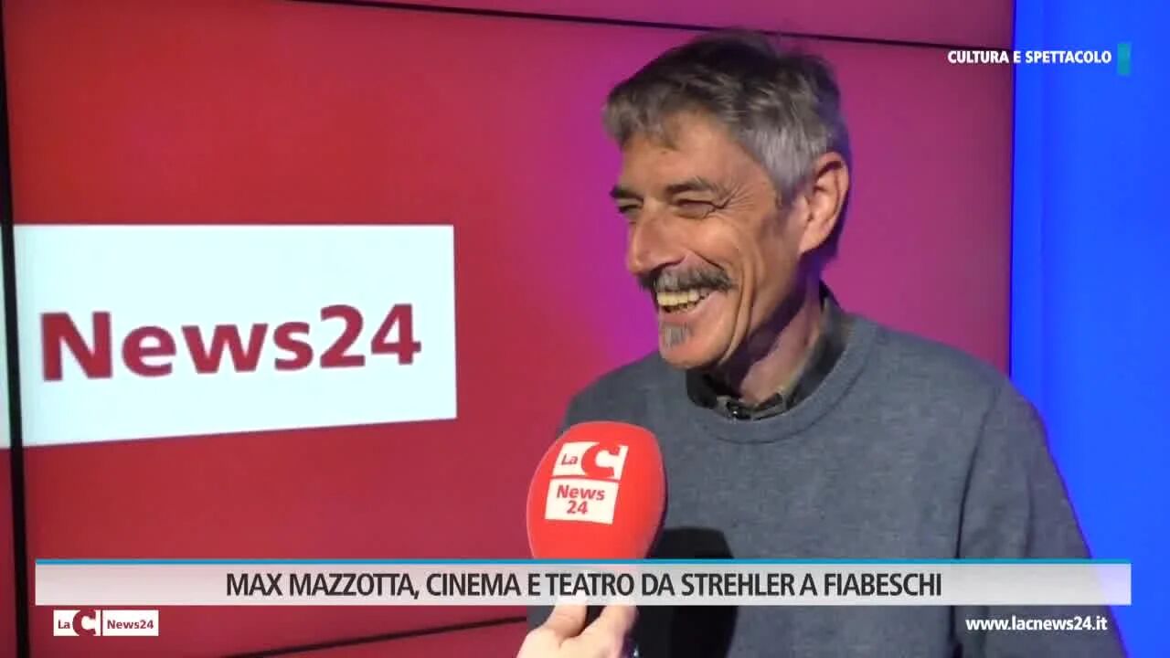 RUBRICA CULTURA E SPETTACOLI - MAX MAZZOTTA, CINEMA E TEATRO DA STREHLER A FIABESCHI -