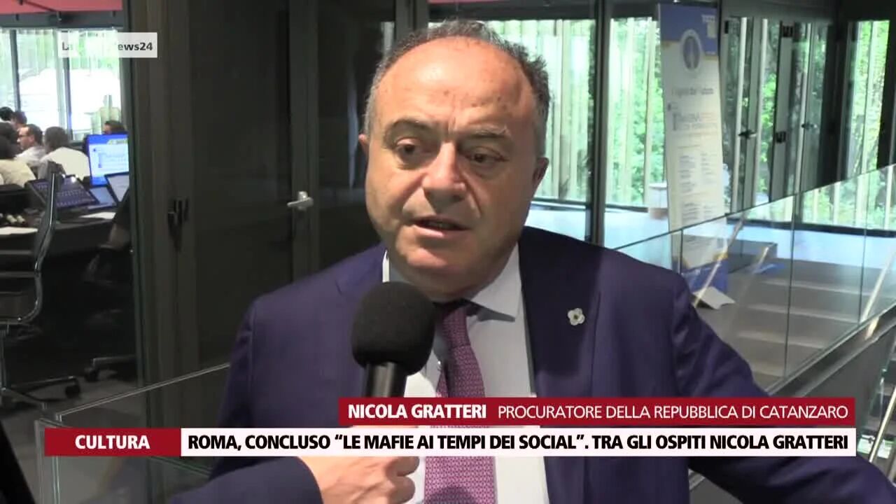 Roma, concluso “Le mafie ai tempi dei social”. Tra gli ospiti Nicola Gratteri