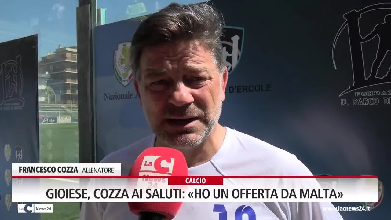 Gioiese, Cozza ai saluti: «Ho un offerta da Malta»