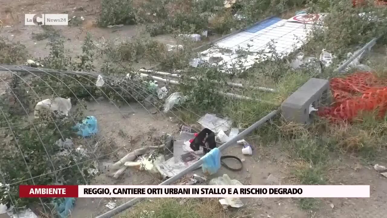 Reggio, cantiere orti urbani in stallo e a rischio degrado