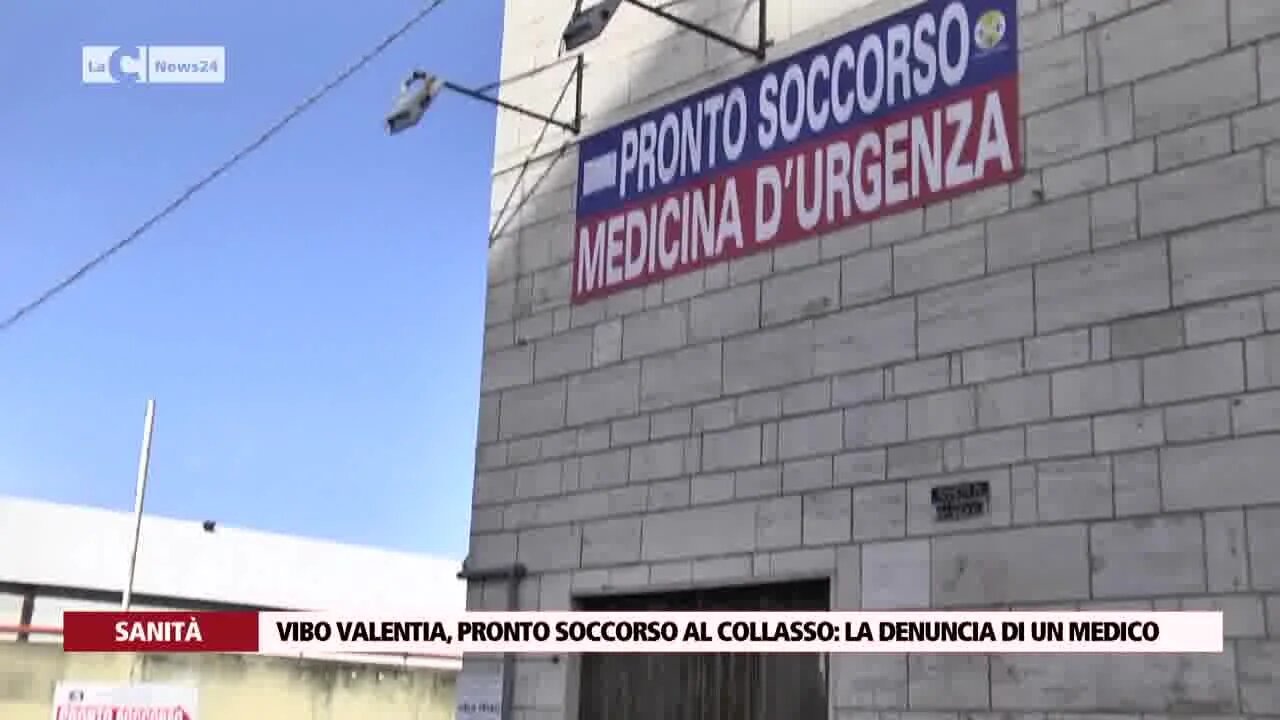 Vibo Valentia, pronto soccorso al collasso: la denuncia di un medico