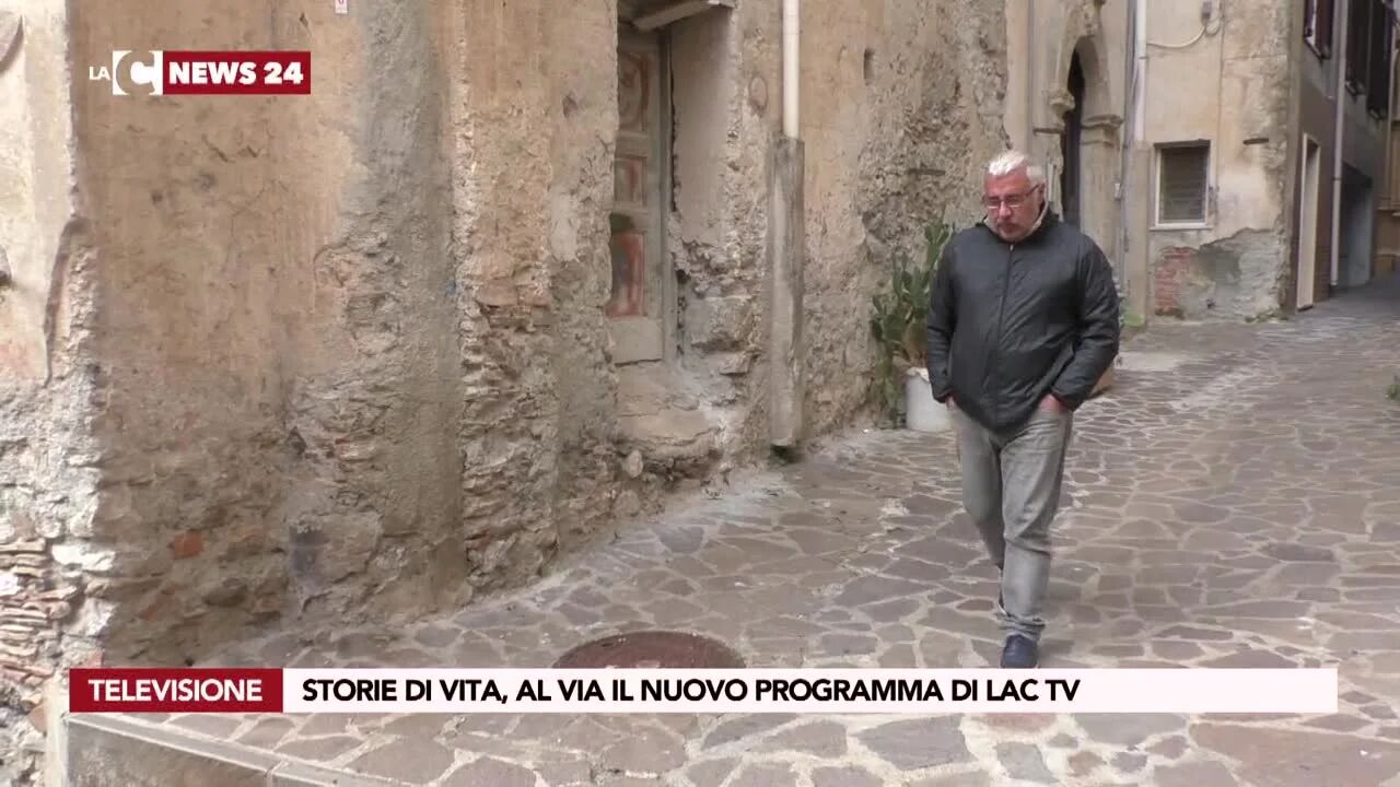 Storie di vita, al via il nuovo programma di LaC Tv