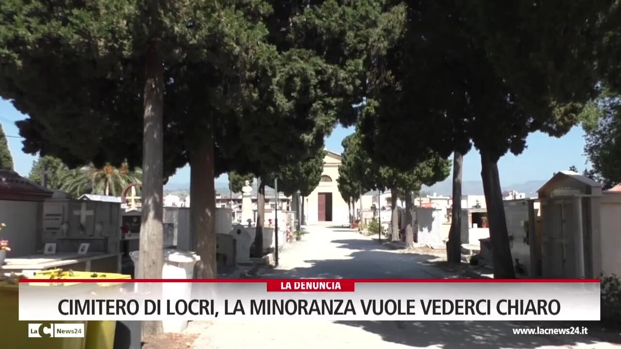 Cimitero di Locri, la minoranza vuole vederci chiaro