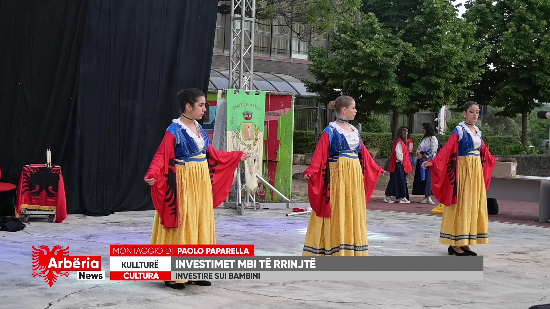 Arberia News - Casal Vecchio di Puglia, investire su i bambini 