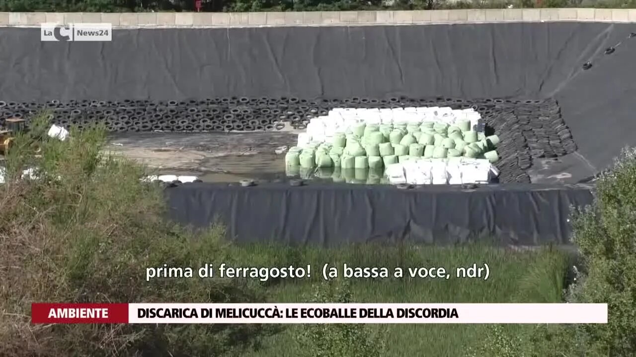 Discarica di Melicuccà: le ecoballe della discordia