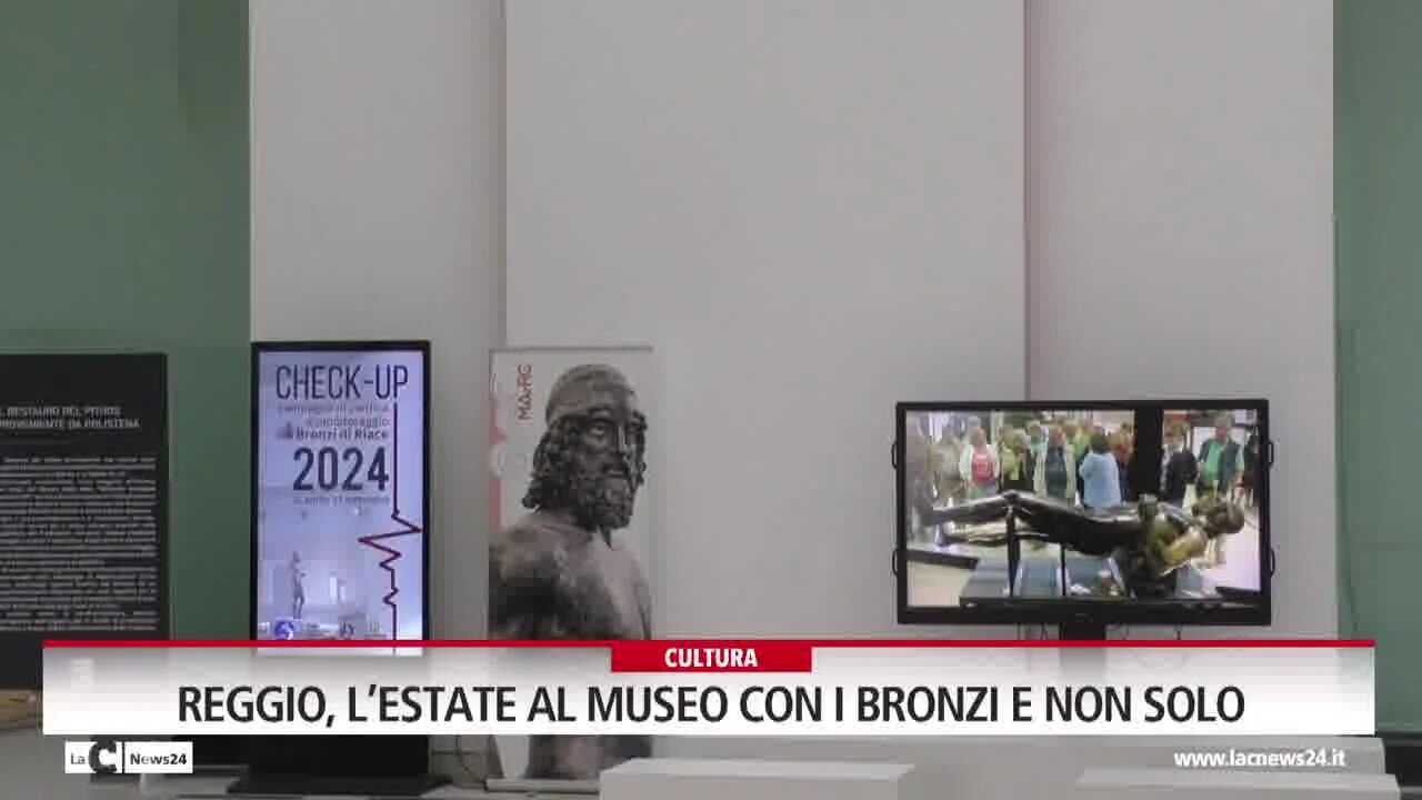 Reggio, l’estate al museo con i bronzi e non solo