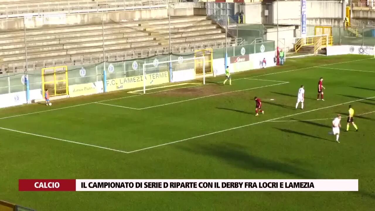 Il campionato di Serie D riparte con il derby fra Locri e Lamezia