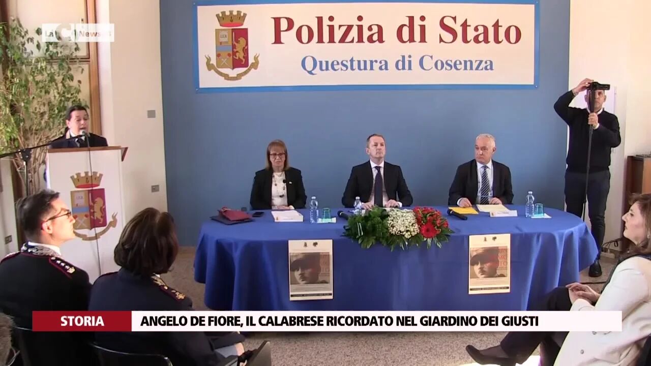 Angelo De Fiore, il calabrese ricordato nel giardino dei giusti