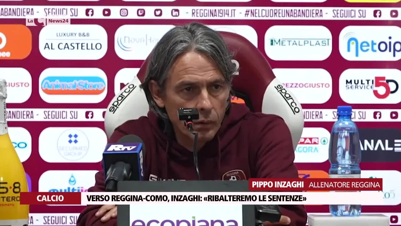 Verso Reggina-Como, Inzaghi: «Ribalteremo le sentenze»