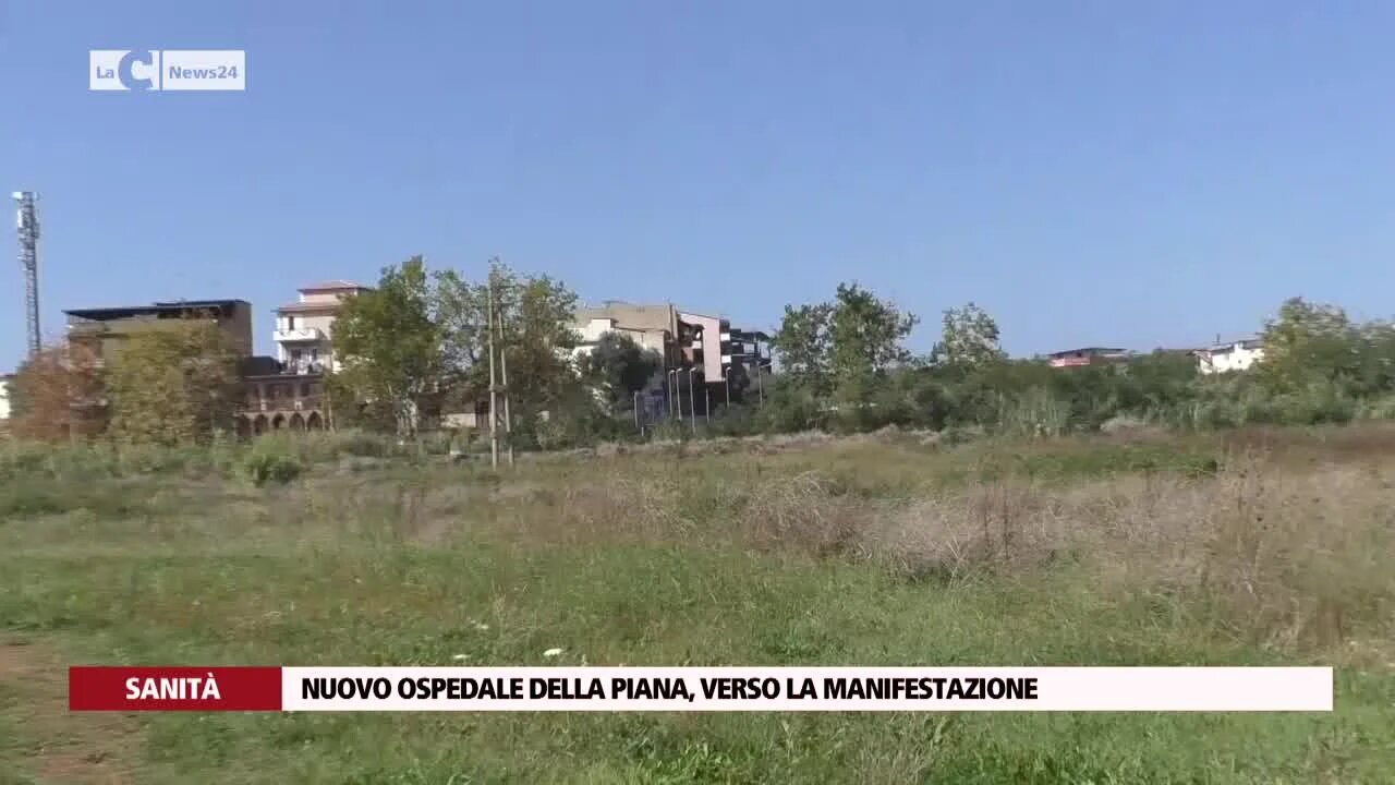 Nuovo ospedale della Piana, verso la manifestazione