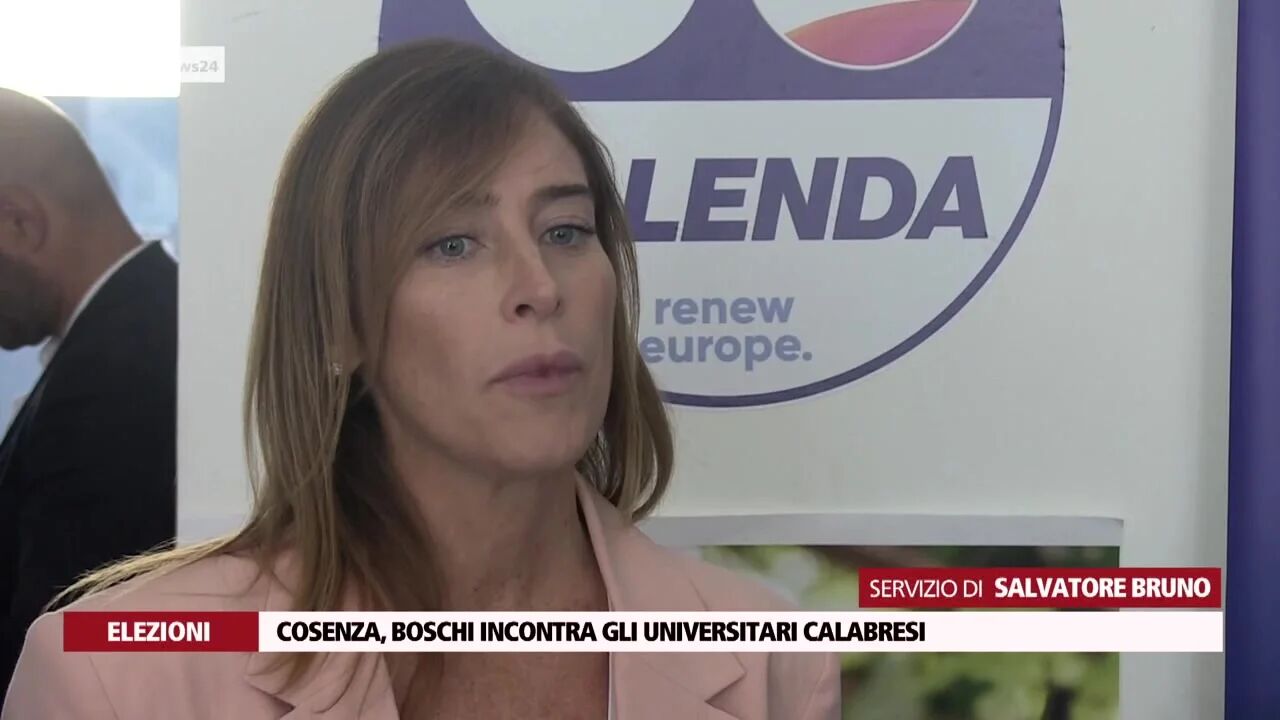 Cosenza, Boschi incontra gli universitari calabresi