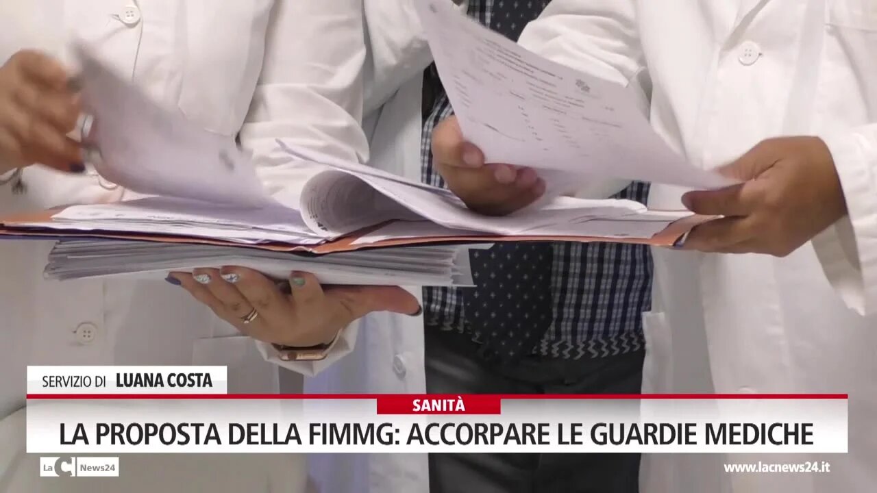 La proposta della Fimmg accorpare le guardie mediche