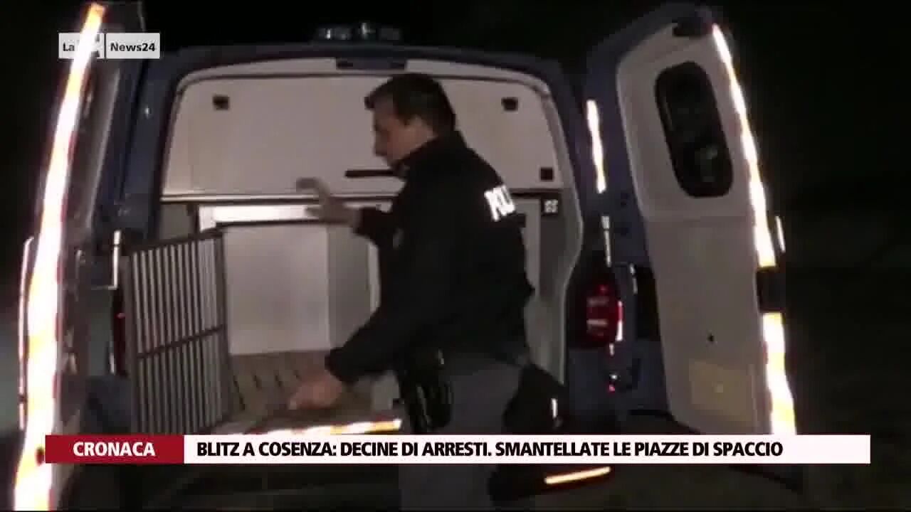 Blitz a Cosenza: decine di arresti. Smantellate le piazze di spaccio