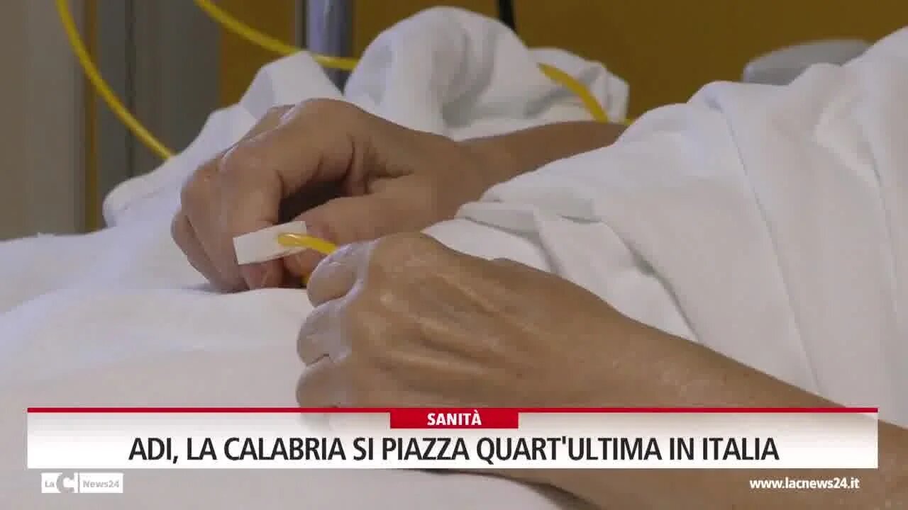 Adi, la Calabria si piazza quart'ultima in Italia