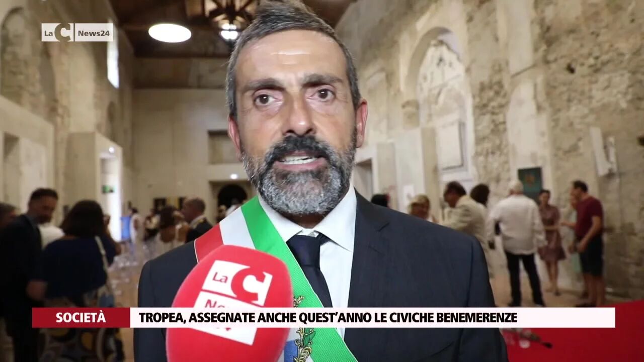 Tropea, assegnate anche quest’anno le civiche benemerenze