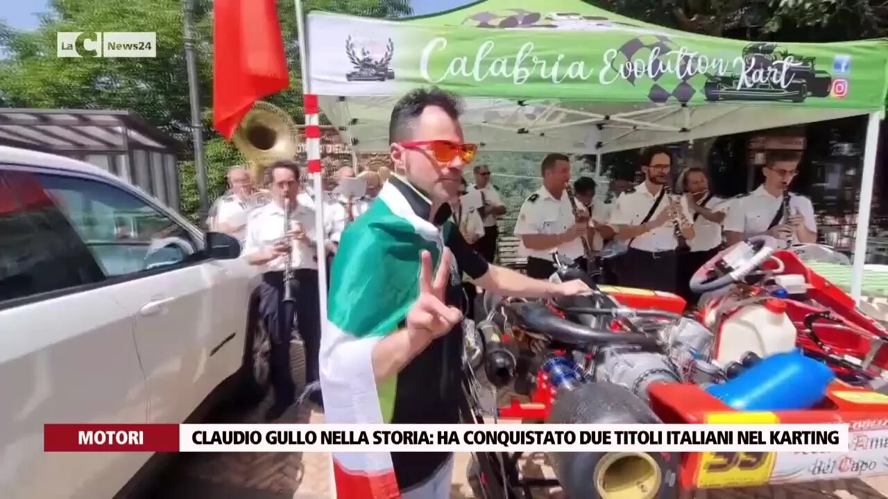 Claudio Gullo nella storia: ha conquistato due titoli italiani nel karting