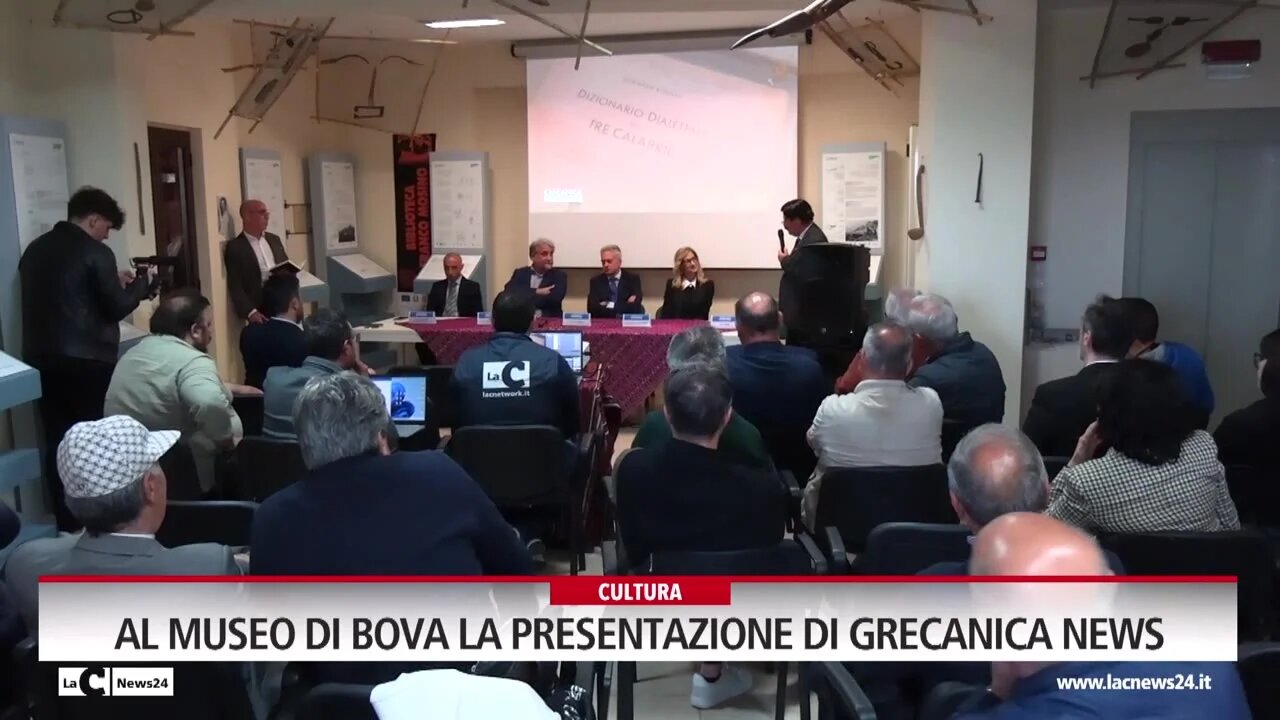 Al museo di Bova la presentazione di Grecanica News