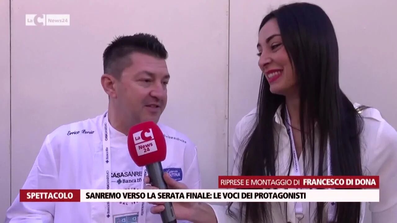 Sanremo verso la serata finale le voci dei protagonisti